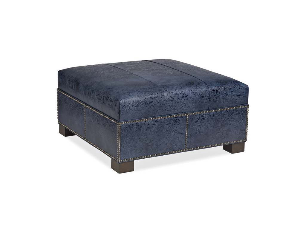 Hancock and Moore Y033737SBP Your Way Leather Ottoman