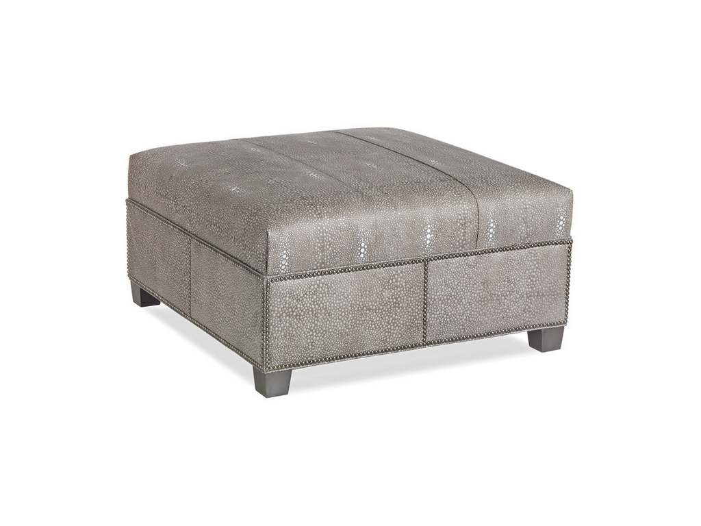 Hancock and Moore Y033737TLP Your Way Leather Ottoman