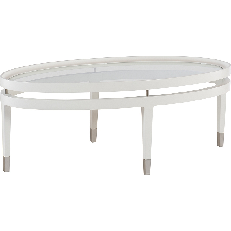 Hickory Chair HC9083-10 Atelier Naerum Oval Cocktail Table