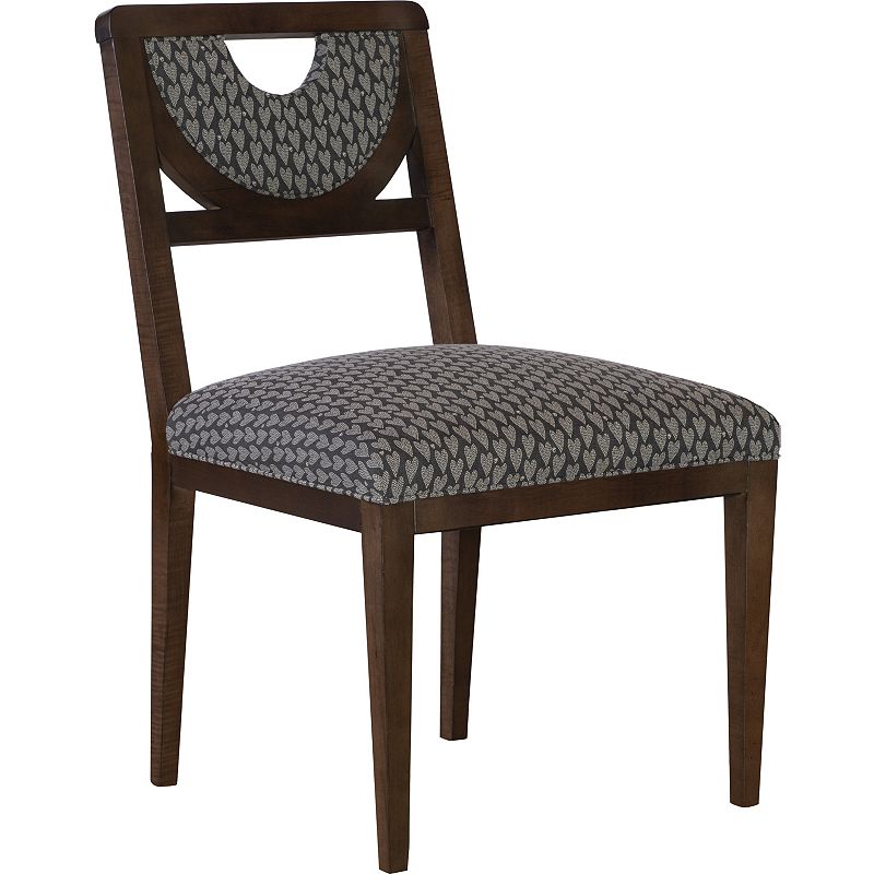 Hickory Chair HC8535-02 Hable Half Moon Dining Side Chair
