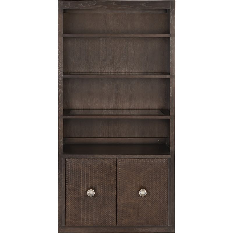 Hickory Chair HC3096-11 EVERETT by Skip Rumley Sharon Bookcase Grades 40 70 Fabric or Ash Wood Doors