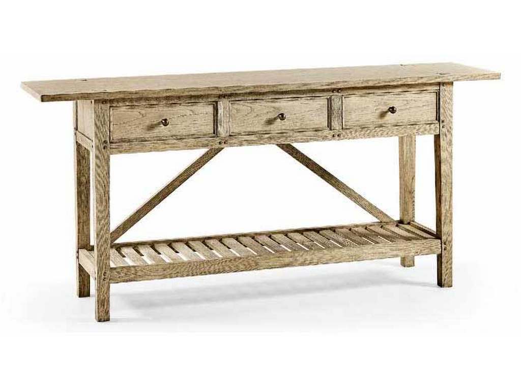 Jonathan Charles 496132-BLC  Inclination Rustic French Console
