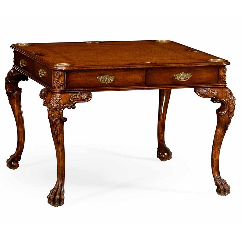 Jonathan Charles 493305 Windsor William Kent Style Games Table