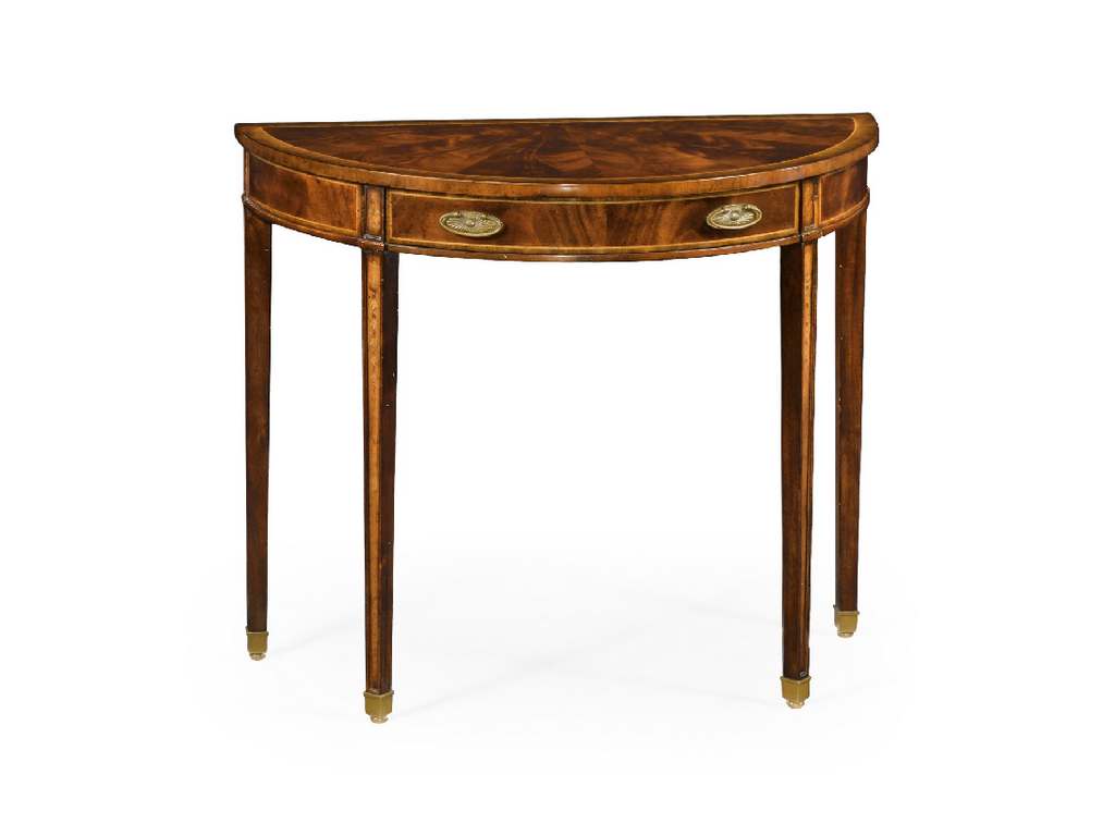 Jonathan Charles 492757-MAH Buckingham George II style mahogany console