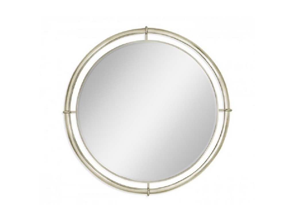 Jonathan Charles 500373-60D-SIL Toulouse 60 inch Mirror