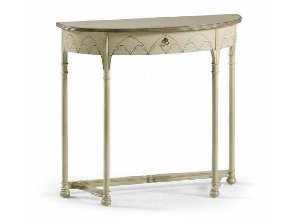Jonathan Charles 493232-ACS Reimagined Streamer Gothic Painted Console