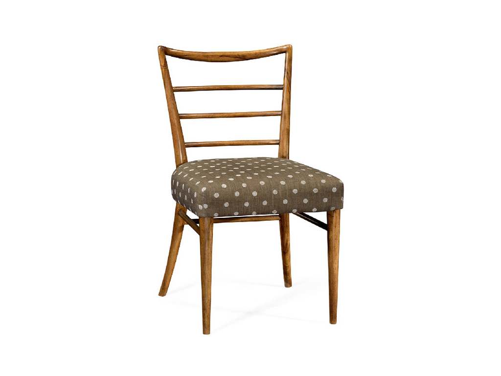 Jonathan Charles 530143-SC-GFA William Yeoward Collected Pensacola Grey Fruitwood Dining Side Chair