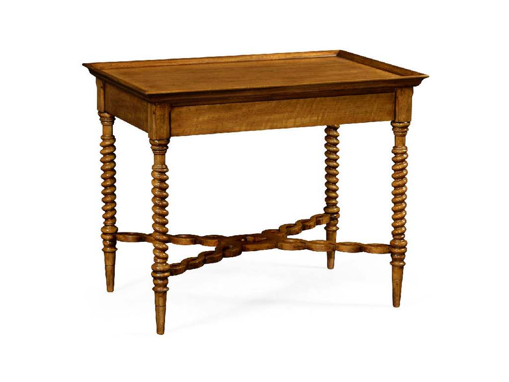 Jonathan Charles 530146-GFA William Yeoward Collected Rosston Grey Fruitwood Table