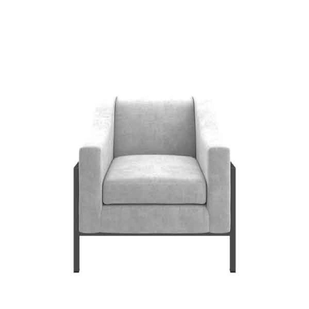 Kellex HC09533-05RS Saul Lounge Chair With Removable Seat Deck