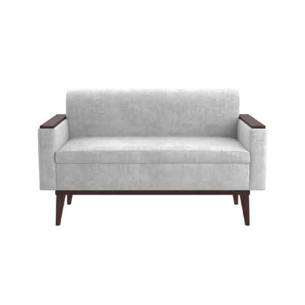 Kellex HC09660-20RS Shiloh Loveseat With Wood Arm Caps With Removeable Seat