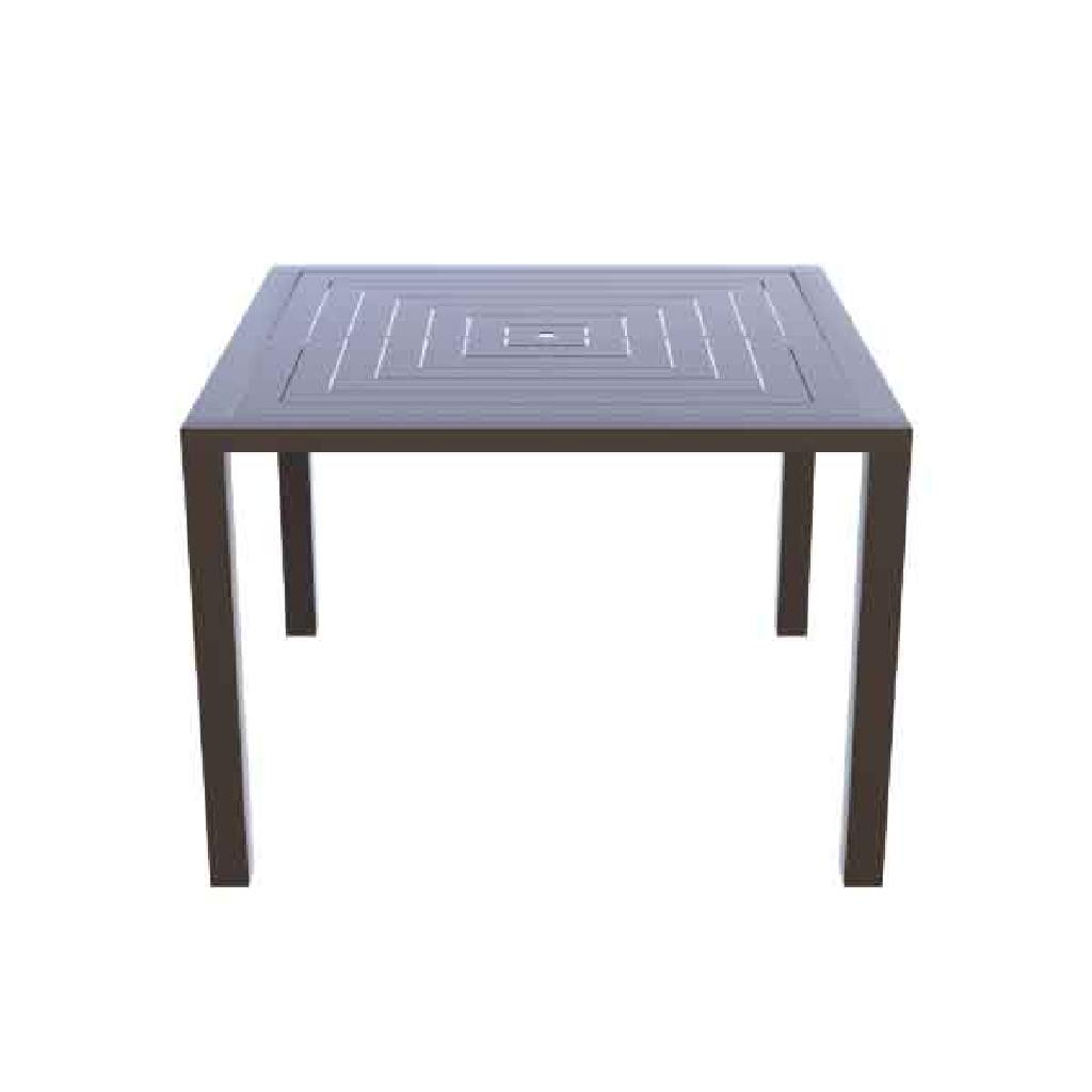 Kellex OD-HC09675-71S Grove Outdoor Square Dining Table