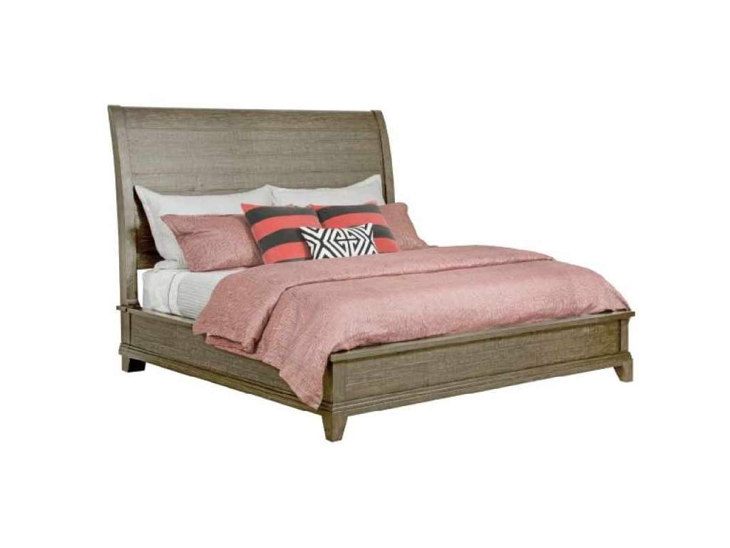Kincaid 706-313SP Plank Road Eastburn Sleigh Queen Bed Complete