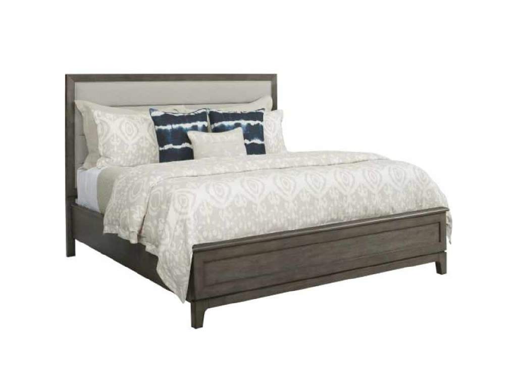 Kincaid 863-323P Cascade Ross Queen Upholstered Panel Bed Complete