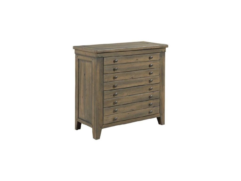 Kincaid 860-422 Mill House Map Drawer Bedside Chest