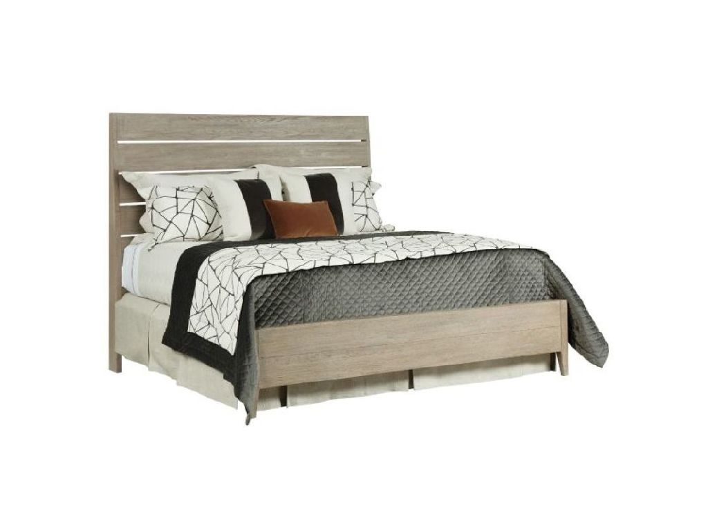 Kincaid 939-309P Symmetry Incline Oak California King Bed Medium Footboard Complete