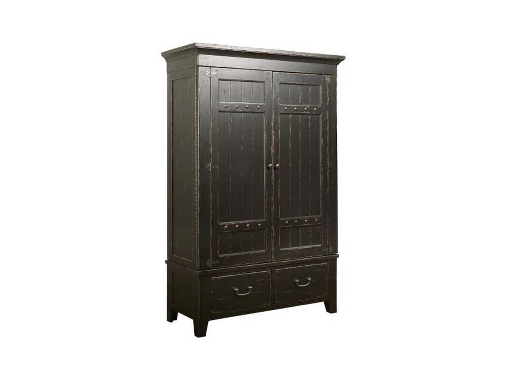 Kincaid 860-270AP Mill House Mill House Simmons Armoire In Anvil Finish