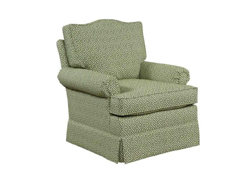 Kincaid 27-02 Accent Chairs and Ottomans Clairmont Swivel Rocker Chair
