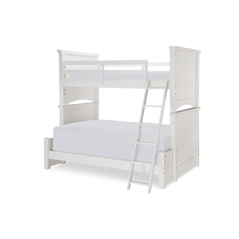 Legacy Classic Kids 6481-8140K 6481-8110 6481-8120 6481-8130 6481-8140 888-4924C Summerset Ivory Twin over Full Bunk