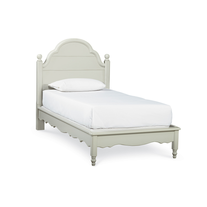 Legacy Classic Kids 3830-4223K, 3830-4203, 3830-4911 Inspirations by Wendy Bellissimo Morning Mist Westport Platform Bed Twin