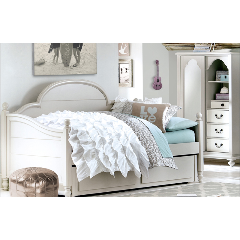 Legacy Classic Kids 3830-5601K, 3830-5601, 3830-5602 Inspirations by Wendy Bellissimo Morning Mist Westport Panel Daybed
