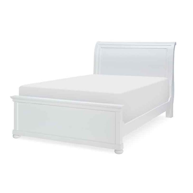 Legacy Classic Kids 9815-4305K 9815-4305 9815-4115 9815-4901 Canterbury White Complete Sleigh Bed Queen