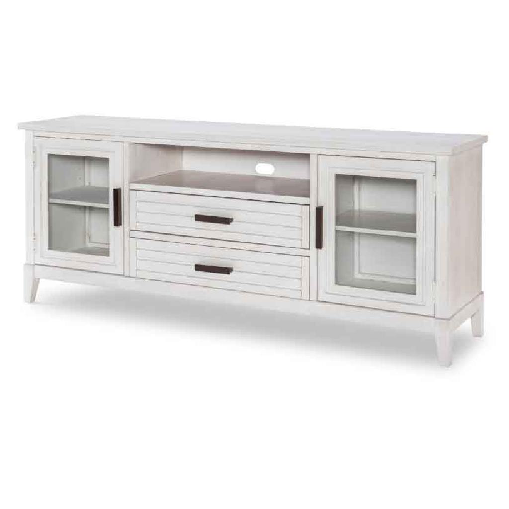 Legacy Classic 1313-023 Edgewater Sand Dollar White Entertainment Console