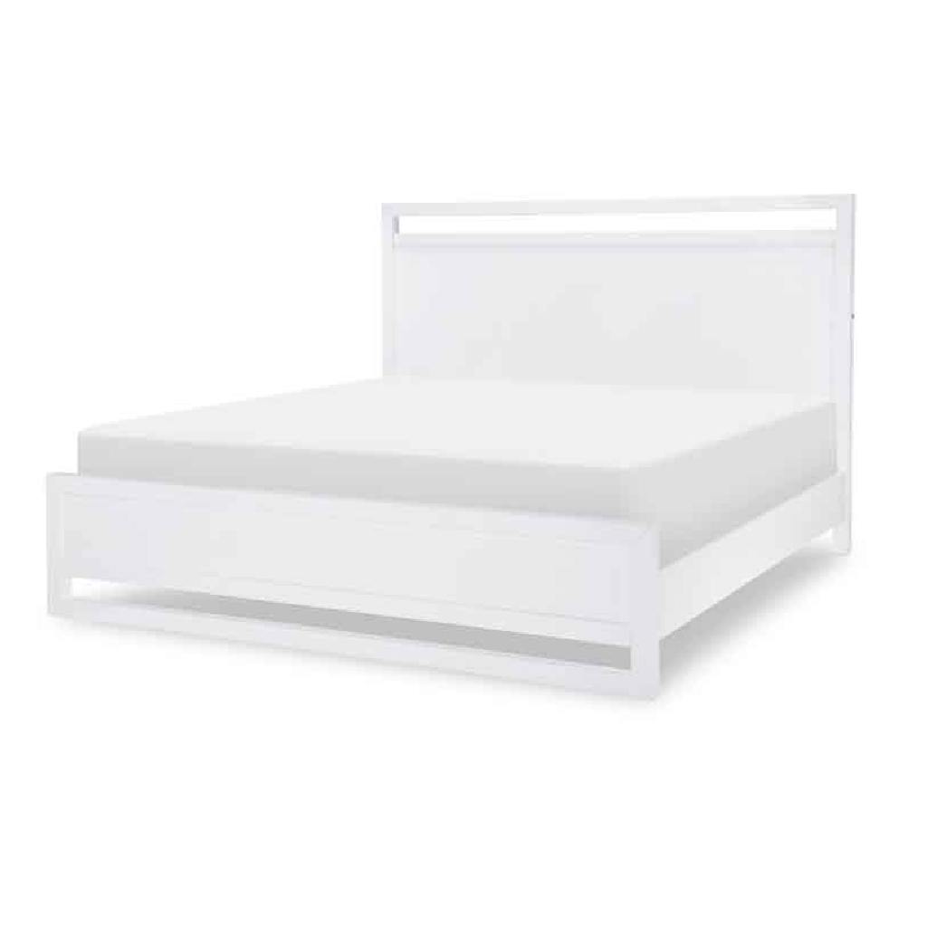 Legacy Classic 1160-4107K 1160-4106 1160-4116 1160-4903 Summerland White Finish Panel Bed CA King