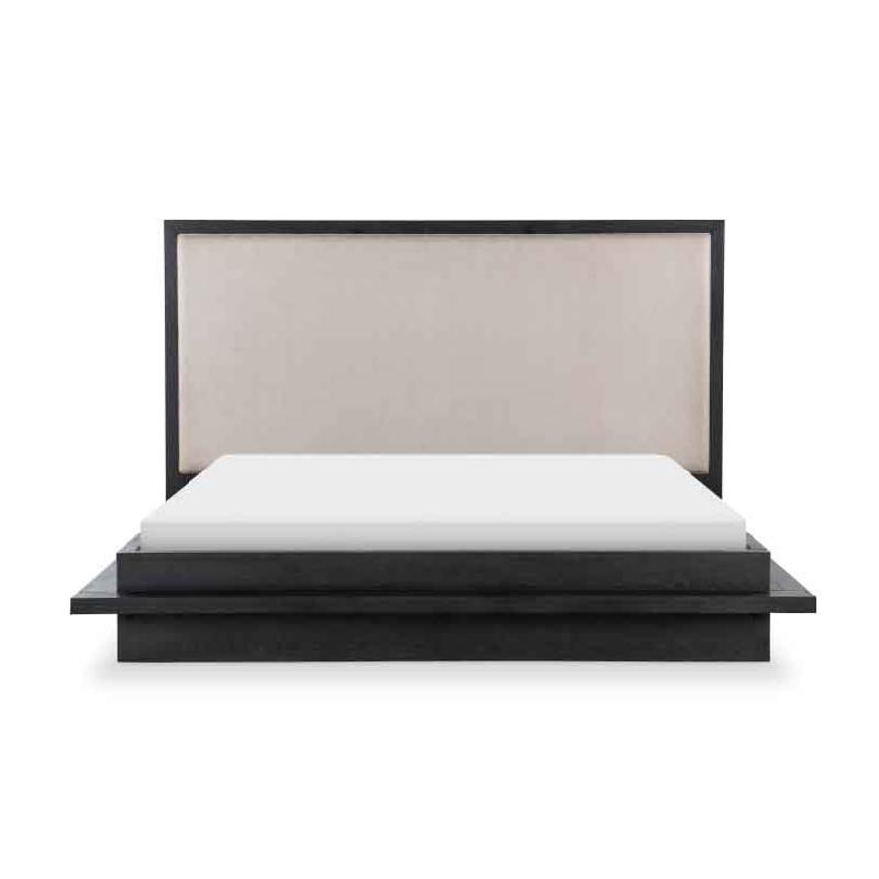 Legacy Classic 1731-4205K Westwood Dark Complete Upholstered Bed Queen