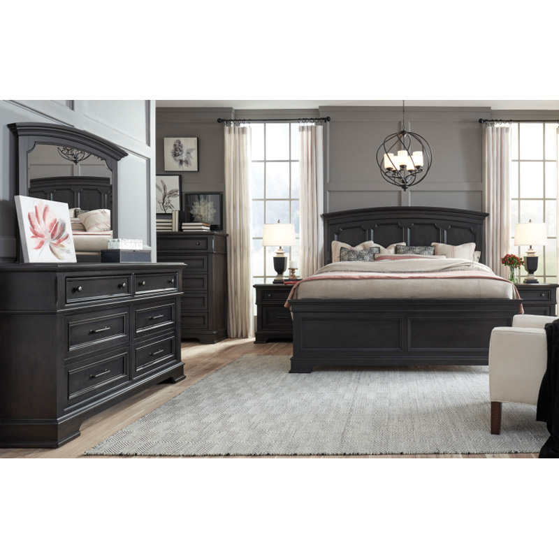 Legacy Classic 8340-4107K 8340-4106 8340-4116 8340-4903 Townsend Arched Panel Bed California King
