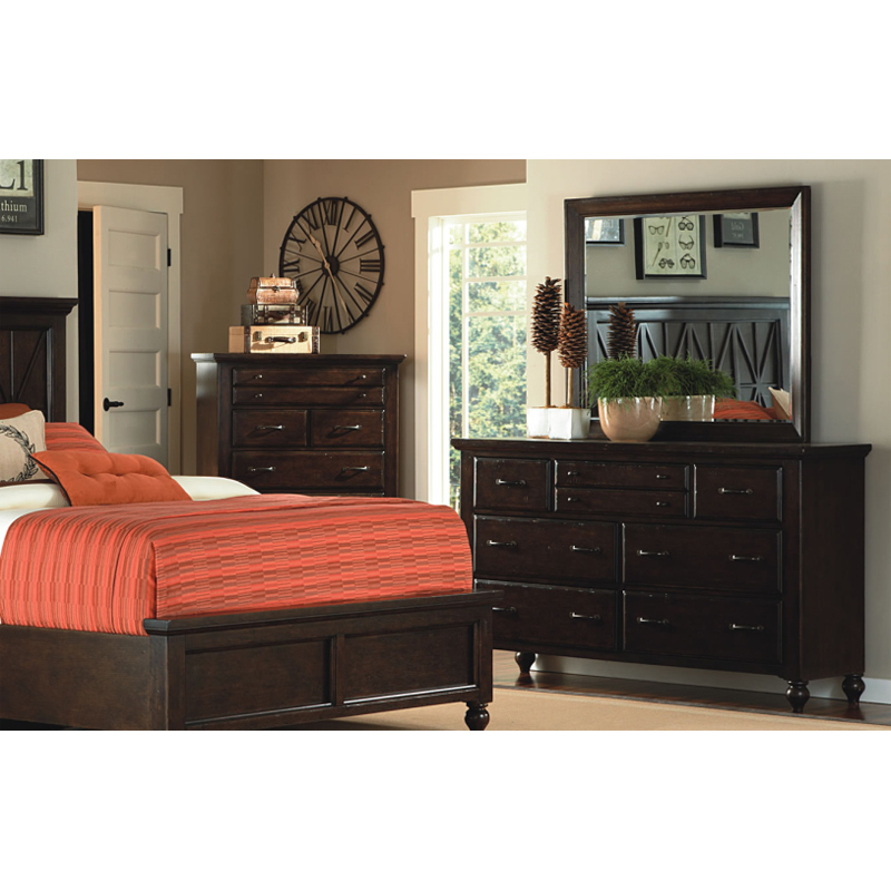 Legacy Classic 3700-1200, 3700-0100 Thatcher Dresser with Mirror