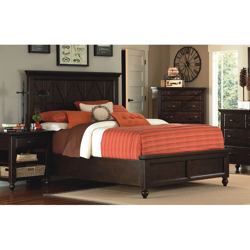 Legacy Classic 3700-4107K Thatcher Panel Bed CA King