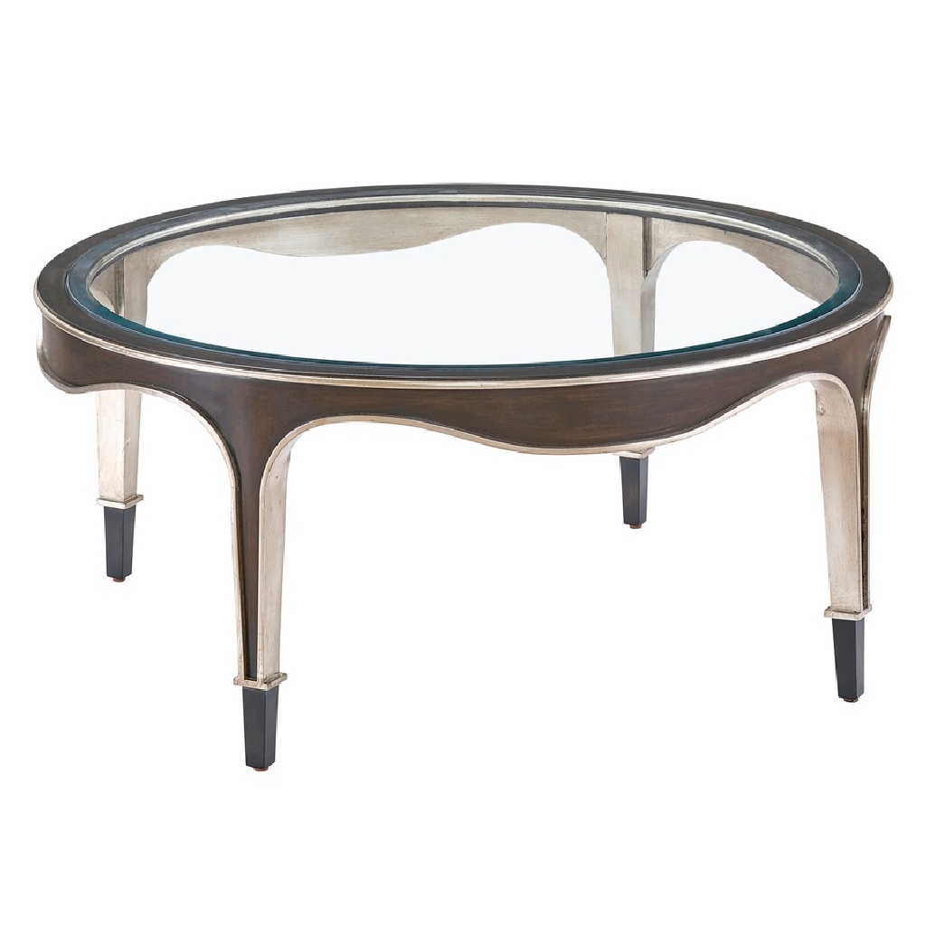 Marge Carson GVN00 Giverny Round Cocktail Table