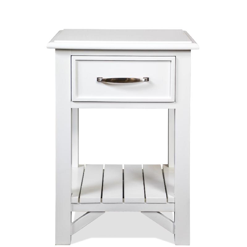 Riverside 16468 Talford Cotton One Drawer Nightstand