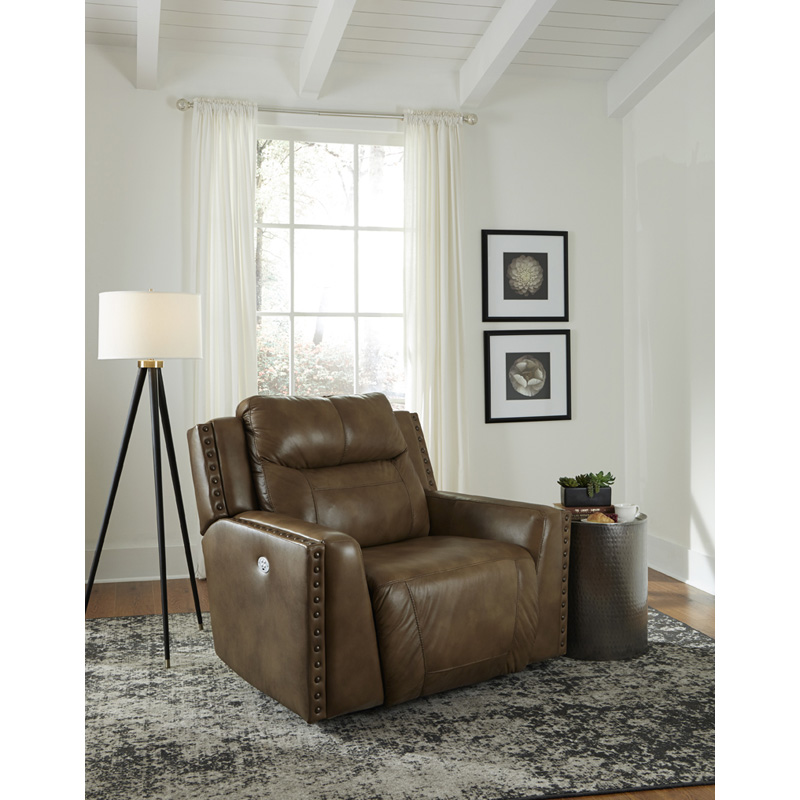 Southern Motion 735-00 Recliner Prime Time with Nailhead Trim