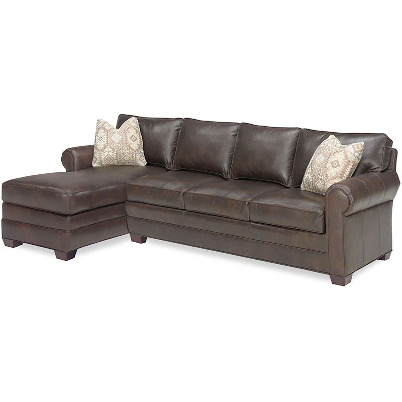 Temple 17310 Series Remington Leather Sectional