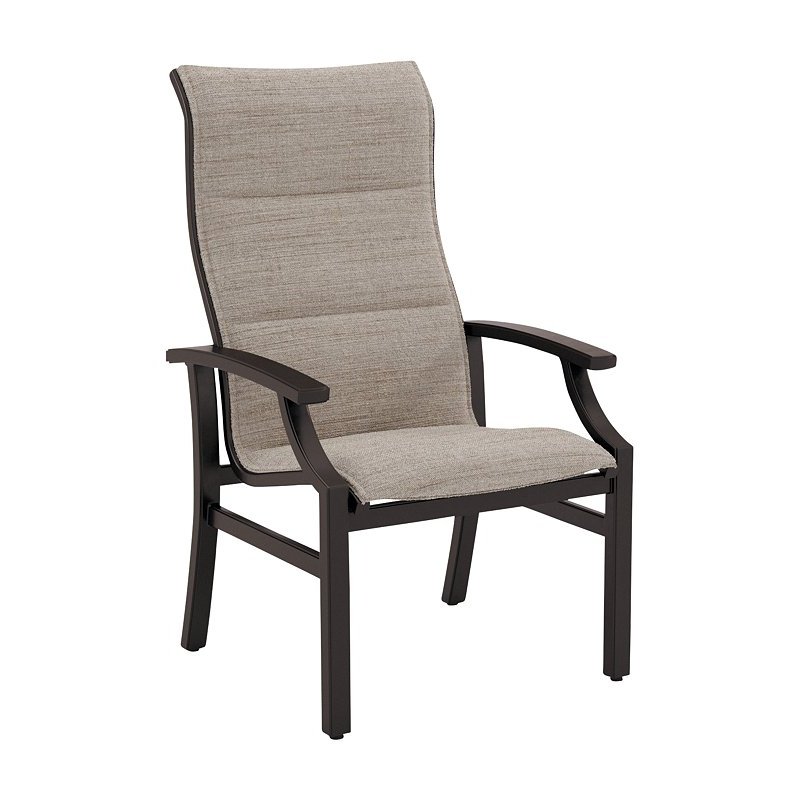 Tropitone 452001PS Marconi Padded Sling HB Dining Chair