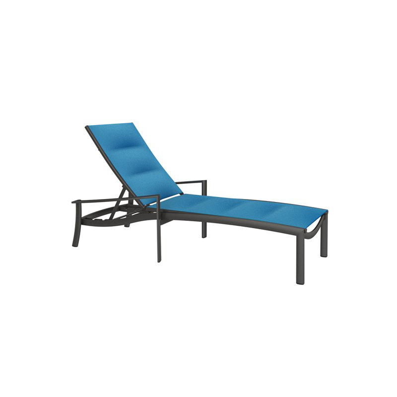 Tropitone 891532PS KOR Padded Sling Chaise Lounge