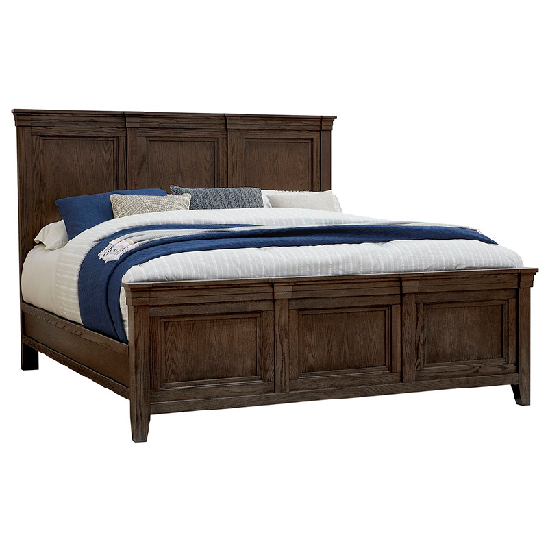 Laurel Mercantile 140-669-966 Passageways Mansion Bed with Mansion Footboard