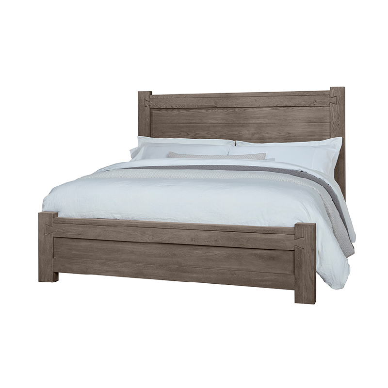 Vaughan Bassett 751-668-866 Dovetail Queen Poster Bed with Poster Footboard