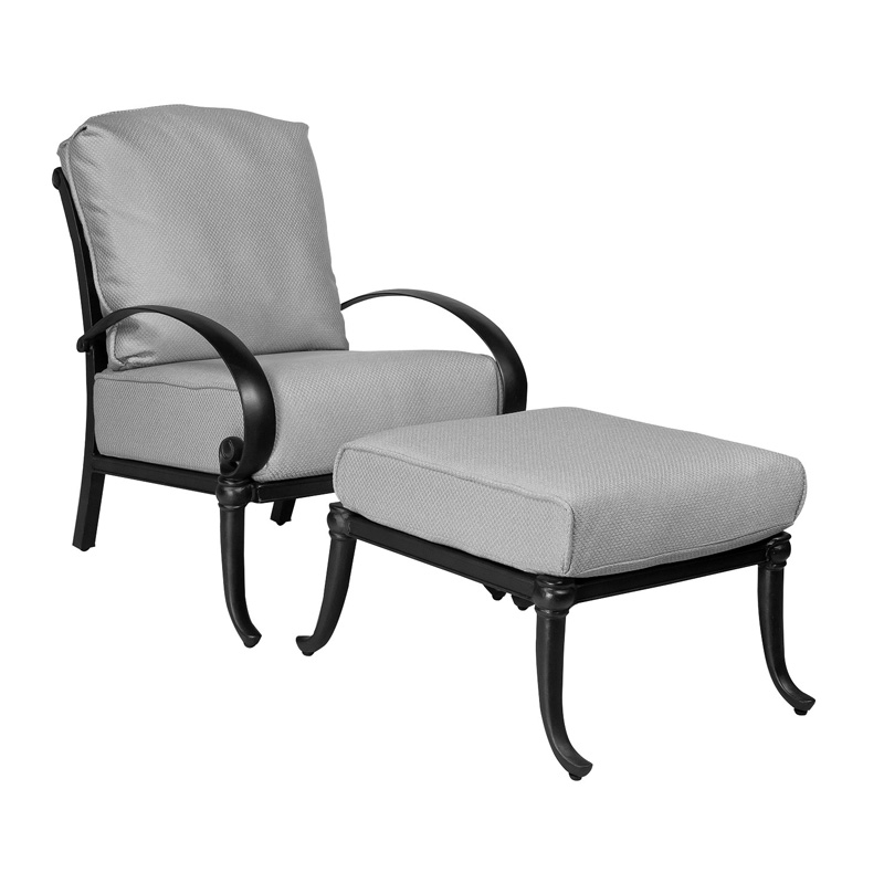 Woodard 7Z0406 Holland Lounge Chair with Cushion