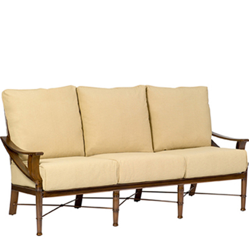 Woodard 590420 Arkadia Cushion and Sling Sofa