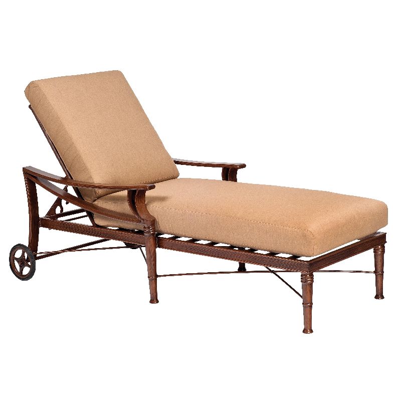 Woodard 590470 Arkadia Cushion Adjustable Chaise Lounge