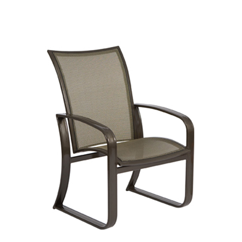 Woodard 3N0401 Cayman Isle Flex Dining Arm Chair