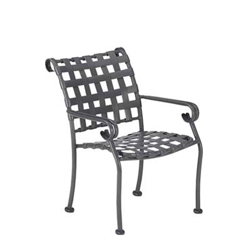 Woodard 160417 Ramsgate Dining Arm Chair - Stackable