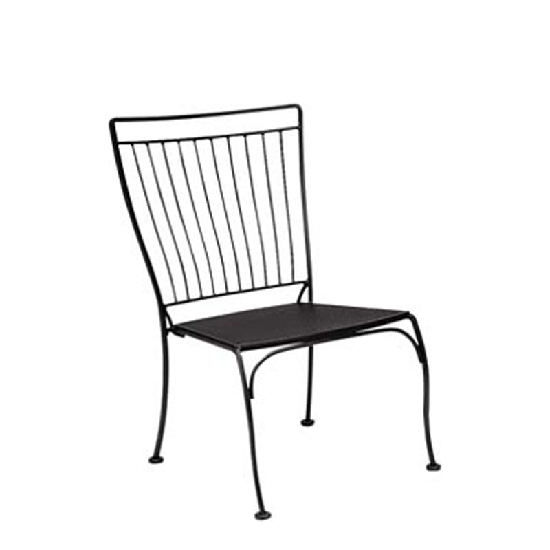 Woodard 1N0002 Easton Dining Side Chair - Stackable
