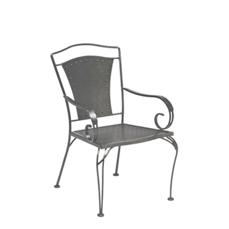Woodard 1R0001 Reston Dining Arm Chair