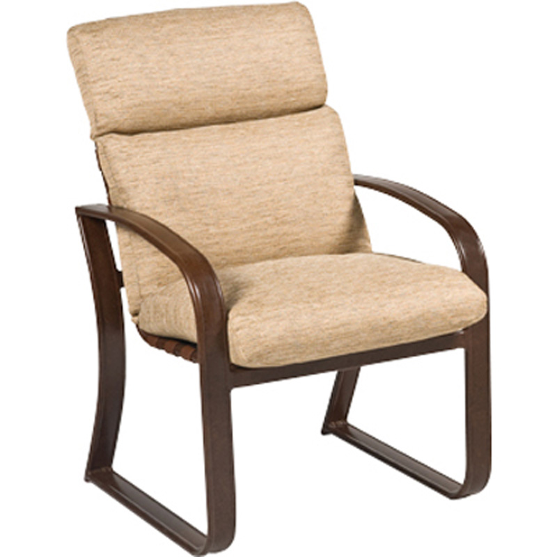 Woodard 2E0425 Cayman Isle Cushion Dining Arm Chair