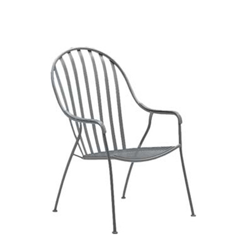 Woodard 310006 Valencia High-Back Barrel Chair - Stackable