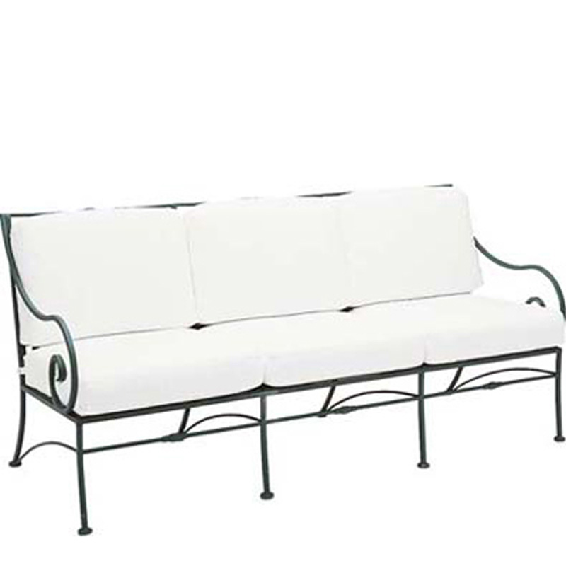 Woodard 3C0020 Sheffield Sofa with Cushions
