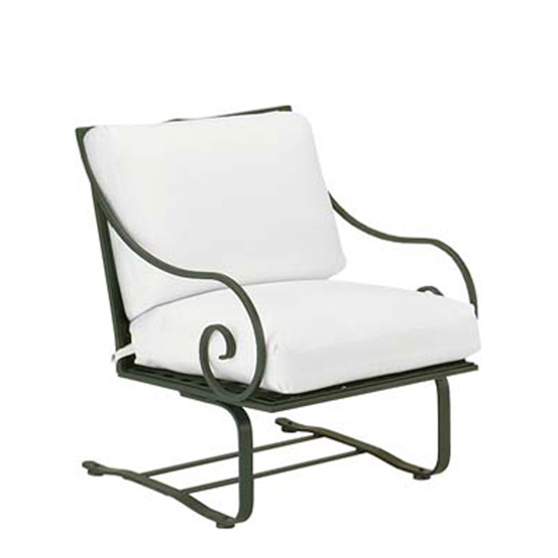 Woodard 3C0065 Sheffield Spring Lounge Chair with Cushions